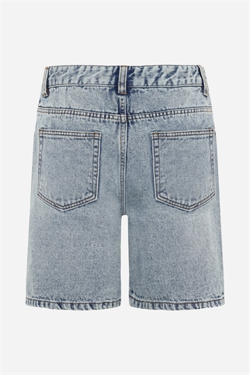 Grunt Glori Mid-rise Shorts - Blå Vintage